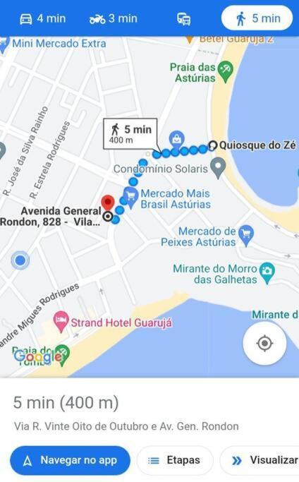 Praia Das Asturias Guarujá Exteriör bild